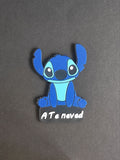Egyedi neves Stitch hűtőmágnes