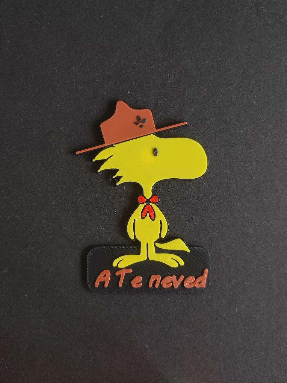 Egyedi neves Woodstock hűtőmágnes