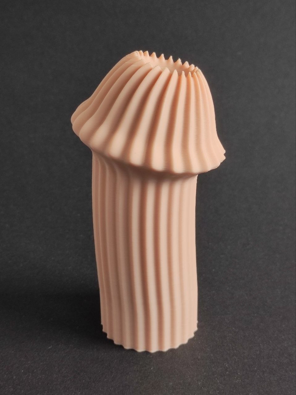 „Gomba ihlette” váza és ceruzatartó 18 cm magas
